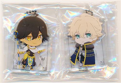 劇場版 Fate/Grand Order -神聖円卓領域キャメロット- 後編 Paladin; Agateram ミニキャラアクリルスタンドキーホルダーセット ガウェイン(セイバー)&オジマンディアス(ライダー) 【ANIPLEX+ BD/DVD購入特典】