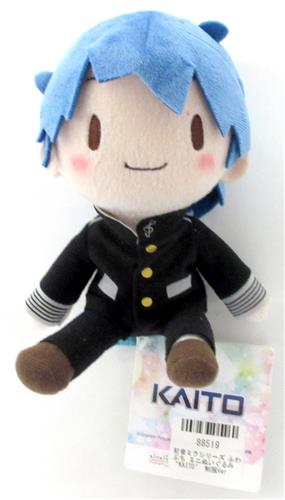 初音ミクシリーズ ふわぷち ミニぬいぐるみ "KAITO" 制服Ver.