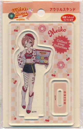 初音ミク ダイソー限定 ダイナー柄 アクリルスタンド MEIKO