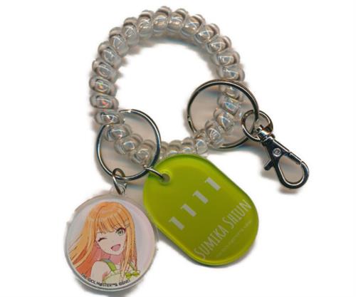 学園アイドルマスター×極楽湯 RAKU SPA ようこそ極楽湯 ~寒冬の湯園地~ トレーディングロッカーキー風キーホルダー 紫雲清夏