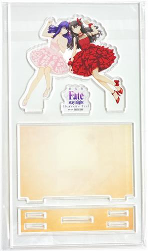【未開封】Fate/stay night Heaven's Feel エポスカード特典 アクリルスタンド 間桐桜 & 遠坂凛