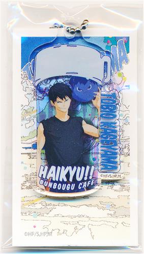 ハイキュー!! TO THE TOP TOHO animation STORE×文房具カフェ ミニアクリルキーホルダー テイクアウトver. 影山飛雄