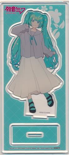 初音ミク&鏡音リン・レン×earth music&ecology Japan Label(2024年 第2弾) アクリルスタンド 初音ミク(八三描き下ろし)