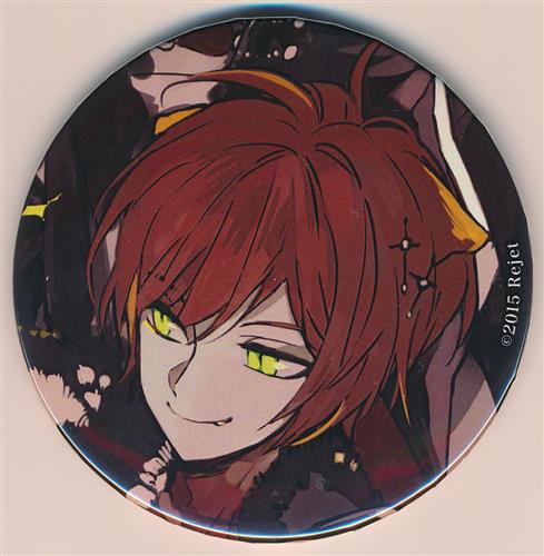ディア ヴォーカリスト CRプレゼンツ 光れ!オレたちのデビル ビッグ缶バッジ エーダッシュ