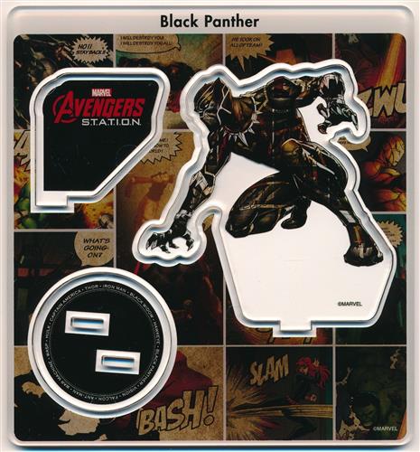 Marvel Avengers S.T.A.T.I.O.N. トレーディングアクリルスタンド ブラックパンサー
