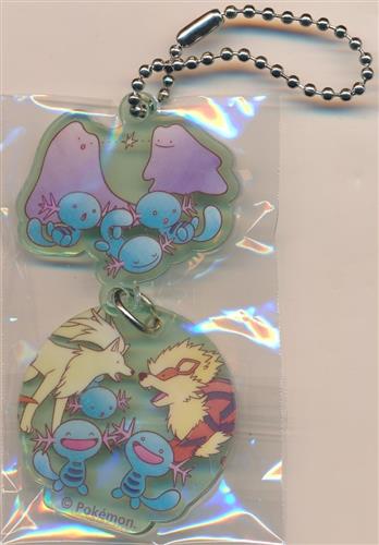 ポケットモンスター 2連アクリルチャームコレクション メタモンだモン 集合 A