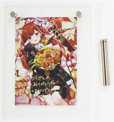 にじさんじ 誕生日グッズ ブロマイド付きアクリルフォトフレーム ラトナ・プティ