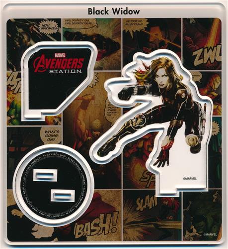 Marvel Avengers S.T.A.T.I.O.N. トレーディングアクリルスタンド ブラック・ウィドウ