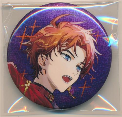 にじさんじ VOLTACTION×3SKM FUSION LIVE "IMPACT" ランダムキラキラ缶バッジ 太陽組 北見遊征 C