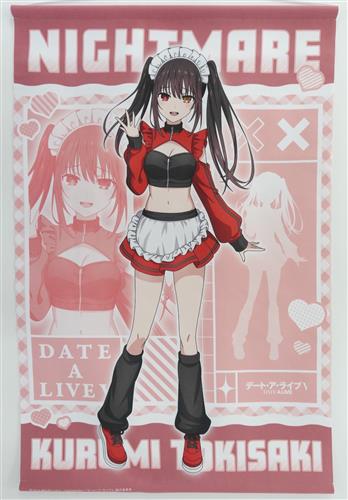 デート・ア・ライブ V くじメイト オンラインくじ A-1賞 B2タペストリー 時崎狂三