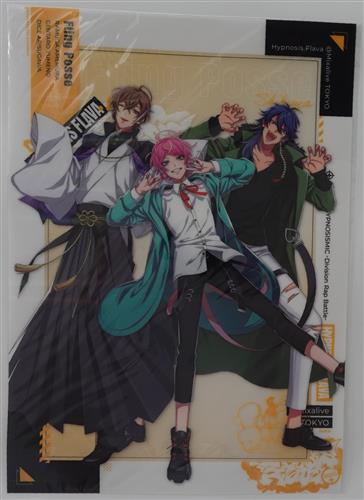 ヒプノシスマイク-Division Rap Battle- Hypnosis Flava＠Mixalive TOKYO A3クリアポスター Hypnosis Flava Ver. Fling Posse