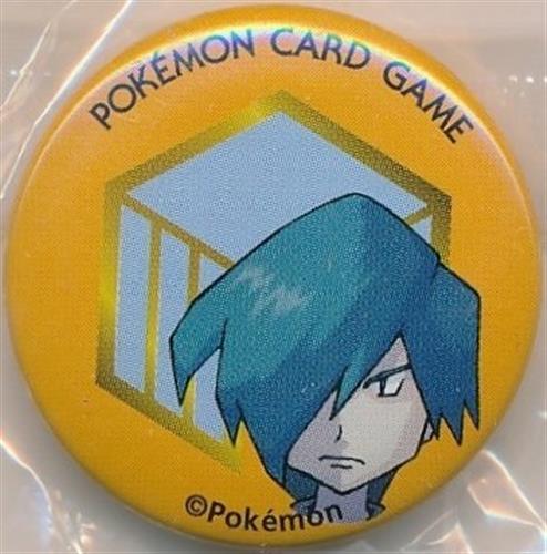 【未開封】ポケットモンスター ポケモンカードゲーム 缶バッジ ジムリーダー ジョウト地方 ハヤト