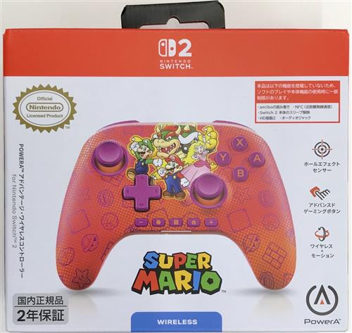 【未開封】アドバンテージ・ワイヤレスコントローラーfor Nintendo Switch 2 - マリオ & フレンズ