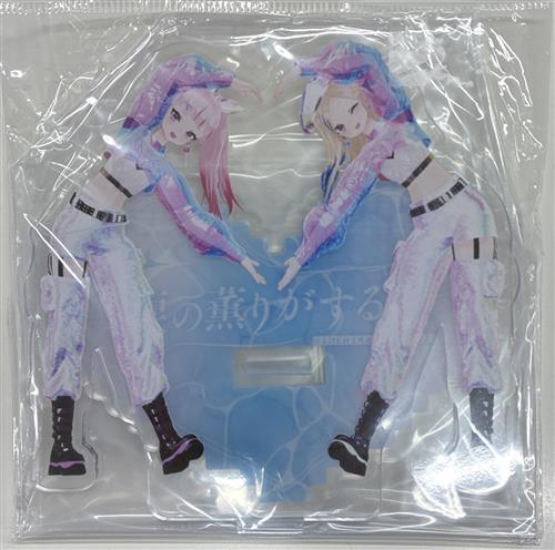 HIMEHINA 愛包ハートアクリルスタンド 田中ヒメ&鈴木ヒナ
