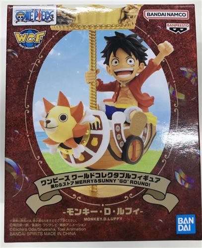 【未開封】ONE PIECE ワールドコレクタブルフィギュア-麦わらストア MERRY&SUNNY "GO" ROUND!- モンキー・D・ルフィ 【フィギュア】[東映アニメーション(東映動画)]