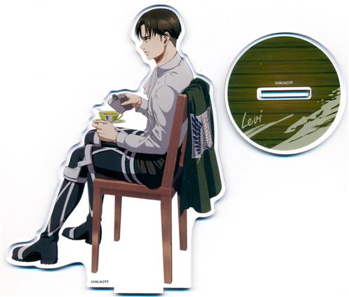進撃の巨人 描き下ろしアクリルフィギュア M(乾杯) リヴァイ