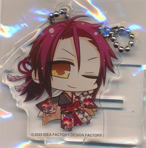 薄桜鬼 真改 万葉ノ抄 描きおろしちびキャラアクリルスタンドキーチェーン 原田左之助 【スペシャルステラセット内容物】