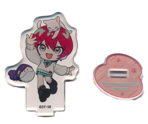 機動戦士Gundam GQuuuuuuX×カラオケまねきねこ ミニアクリルスタンド アマテ・ユズリハ(マチュ)&ハロ