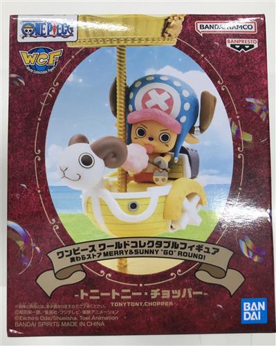 【未開封】ONE PIECE ワールドコレクタブルフィギュア-麦わらストア MERRY&SUNNY "GO" ROUND!- トニー・トニー・チョッパー 【フィギュア】[東映アニメーション(東映動画)]