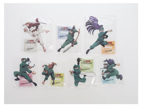 【未開封】劇場版 忍たま乱太郎 ドクタケ忍者隊最強の軍師 描き下ろし 天鬼VS六年生 アクリルスタンド7個セット 【アニメイト限定セット BD内容物】