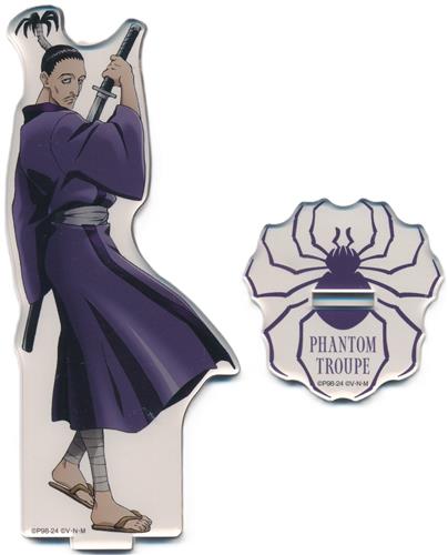 HUNTER×HUNTER WEBくじ 第5弾 ～THE PHANTOM TROUPE～ D-2賞 アクリルスタンド ノブナガ=ハザマ
