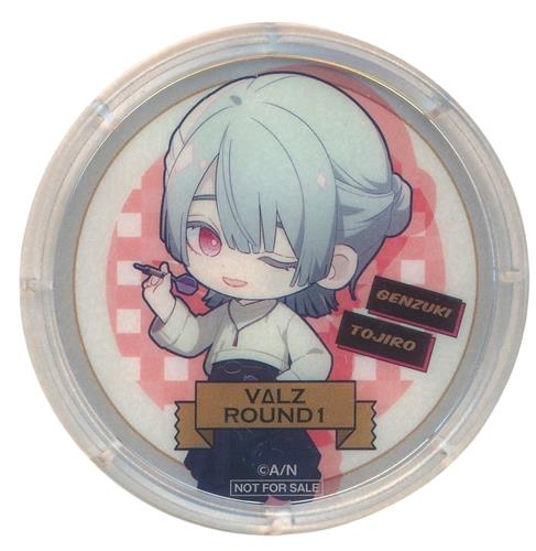 にじさんじ VΔLZ×ROUND1 アクリルコースター 弦月藤士郎(ミニキャラ)