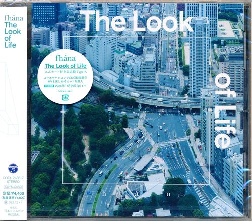【未開封】The Look of Life エムカード付き限定盤Type-A [fhana]