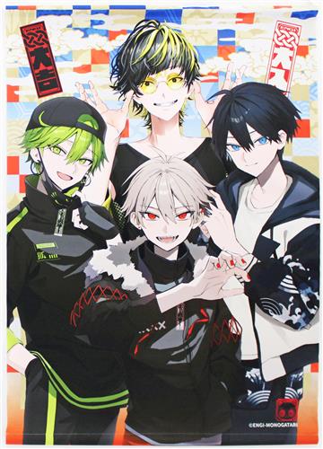 ENGI-MONOGATARI タペストリー 七福笑店ver.