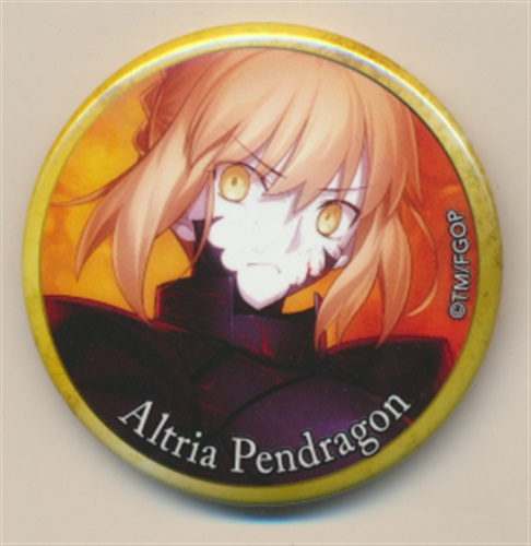 Fate/Grand Order 霊基召喚缶バッジ アルトリア・ペンドラゴン (セイバー・オルタ)