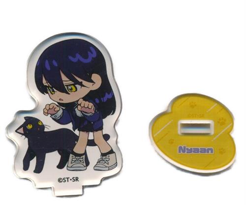 機動戦士Gundam GQuuuuuuX×カラオケまねきねこ ミニアクリルスタンド ニャアン