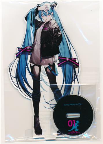 初音ミク KANGOLコラボ 描き下ろしイラスト Art by かやはら BIGアクリルスタンド 初音ミク
