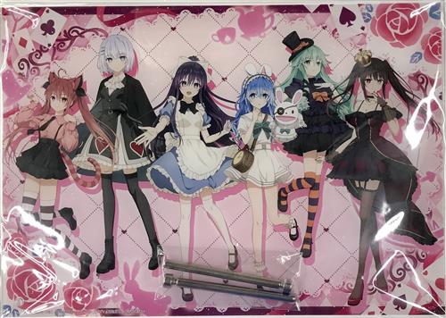 【未開封】デート・ア・ライブ V A賞 描き下ろしビジュアルアクリルプレート 不思議の国のアリス ver.