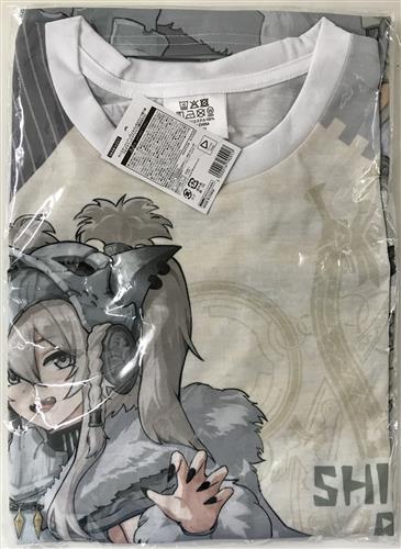 【未開封】ホロライブ×モンスターハンターワイルズ フルグラフィックTシャツ 獅白ぼたん