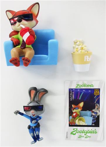 ズートピア ベストパートナーシリーズ What Movie? ニック・ワイルド&ジュディ・ホップス 【フィギュア】[52TOYS]