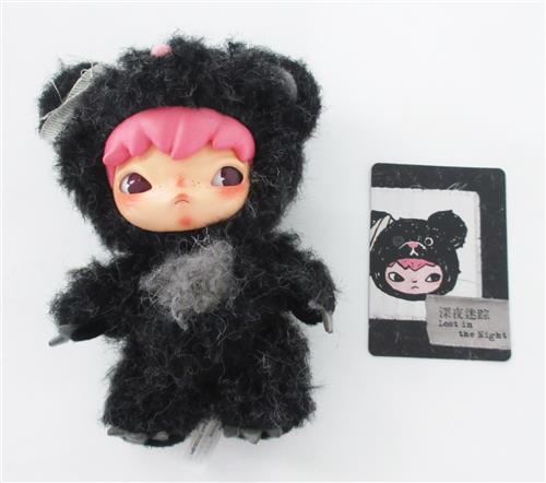 POPMART Hirono Road Journal シリーズ ぬいぐるみペンダント Lost in the Night