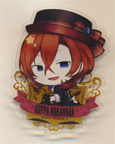 文豪ストレイドッグス DEAD APPLE トレーディングアクリルスタンバッジ GOTHIC 中原中也