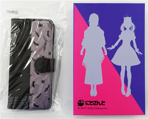 にじさんじ オリジナルスマートフォンケース 手帳型 健屋花那&白雪巴 (Xperia 8)