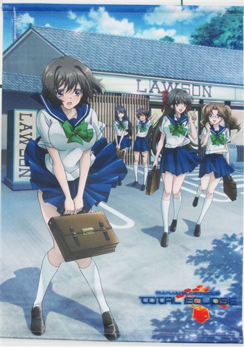 マブラヴ オルタネイティヴ トータル・イクリプス 「篁唯依」たちの学生時代の描き下ろしB全タペストリー