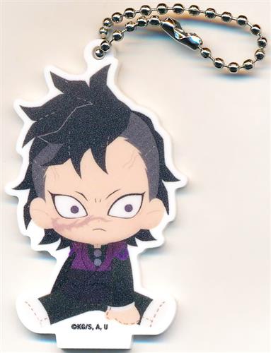 鬼滅の刃×COLLABO CAFE HONPO LABO ミニキャラアクリルキーホルダー 不死川玄弥