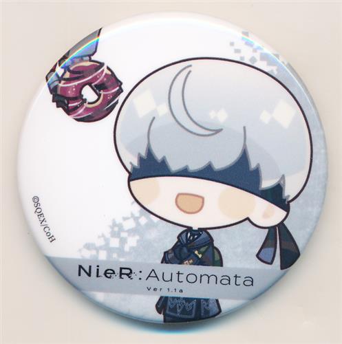 NieR:Automata Ver1.1a×アニメイトカフェ トレーディング缶バッジ 9S(ヨルハ九号S型) C