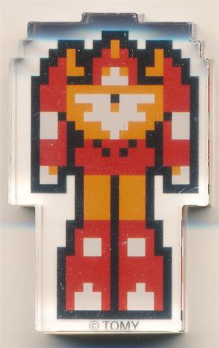 トランスフォーマー コンボイの謎 アクリルブロック ロディマスコンボイ