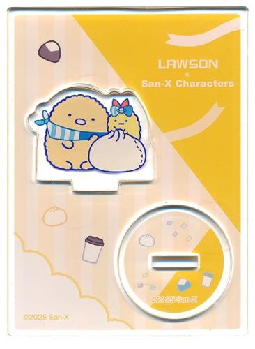 San-X Characters×ローソン ミニアクリルスタンド すみっコぐらし とんかつ&えびふらいのしっぽ