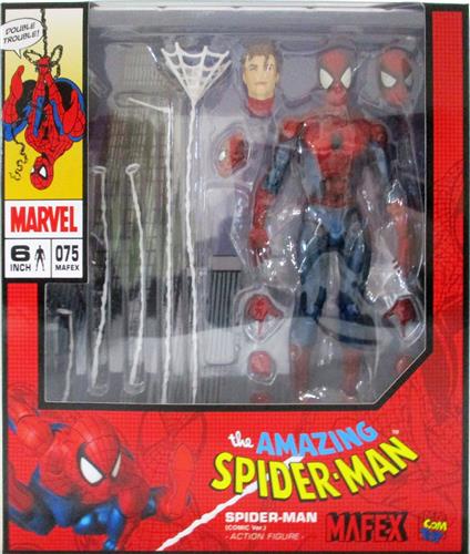 MAFEX No.075 スパイダーマン SPIDER-MAN(COMIC Ver.) 【フィギュア】[メディコム・トイ]