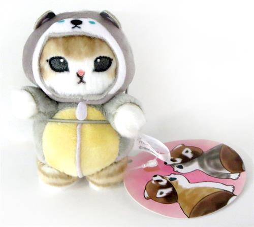 mofusand あったかパジャマにゃん マスコットぬいぐるみ オオカミ