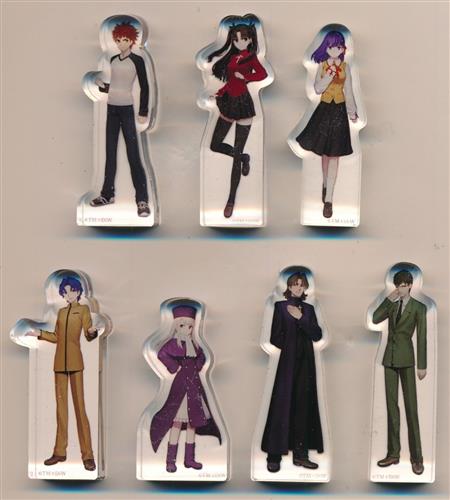 Fate/stay night Dominate Grail War -Fate/stay night on Board Game- マスターアクリルピース 7種セット