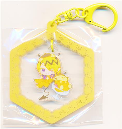 魔入りました!入間くん×SANRIO CHARACTERS ゆらゆらアクリルキーホルダー シャックス・リード×ポムポムプリン