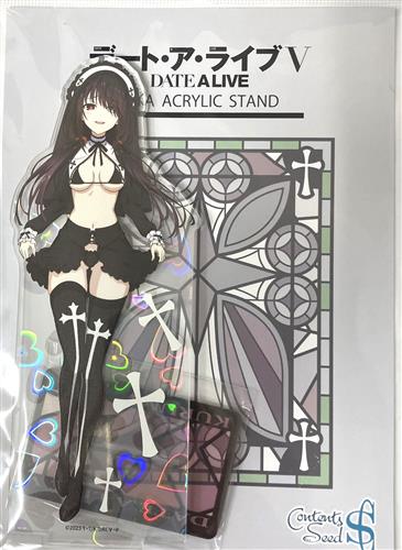 【未開封】デート・ア・ライブV ホログラムデカアクリルスタンド 時崎狂三 南の島のシスター ver.