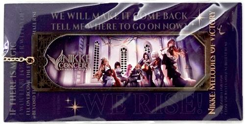 勝利の女神:NIKKE NIKKE ORCHESTRAL CONCERT MELODIES OF VICTORY 記念エッチングしおり 【来場者特典/入場者特典】