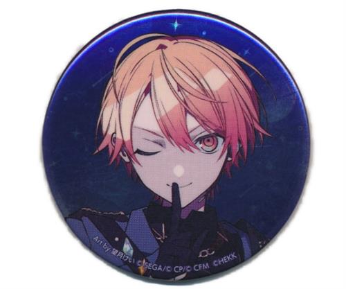 コネクトライブ 特別版 プロジェクトセカイ カラフルステージ!×あんさんぶるスターズ!! Ensemble in SEKAI メタリック缶バッジコレクション A 天馬司