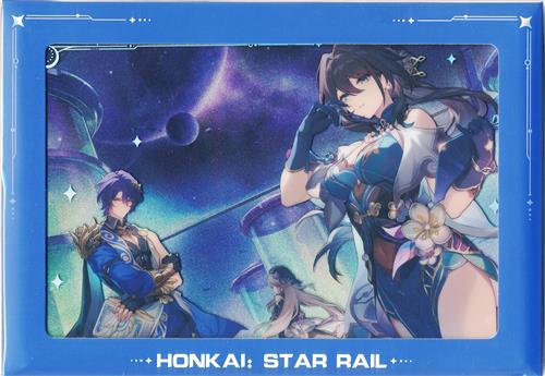 崩壊:スターレイル 星間旅行シリーズ アクリル色紙 只人と神の栄冠 ヘルタ&ルアンメェイ&Dr.レイシオ